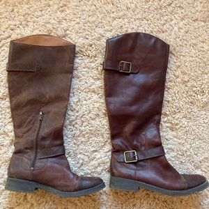 Lucky Brand Leather Boots